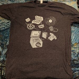 Sonic Boom Music Dark Gray T-Shirt